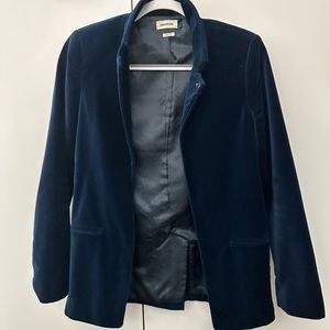 Zadig & Voltaire Blue Velvet Blazer